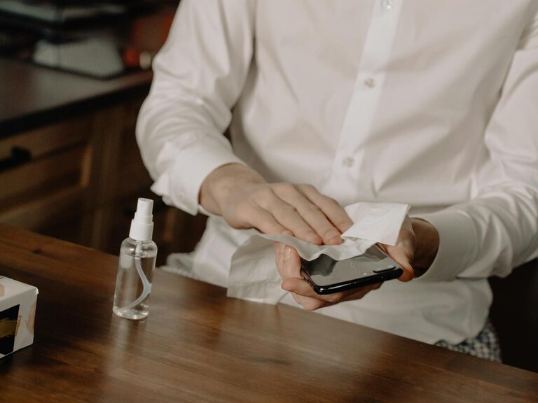 How to Clean Your Phone and Keyboard Safely and Effectively